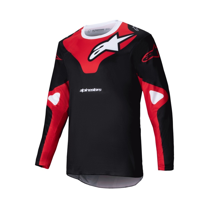 ALPINESTARS 2025 RACER GRAPHITE JERSEY – BLACK BRIGHT RED S