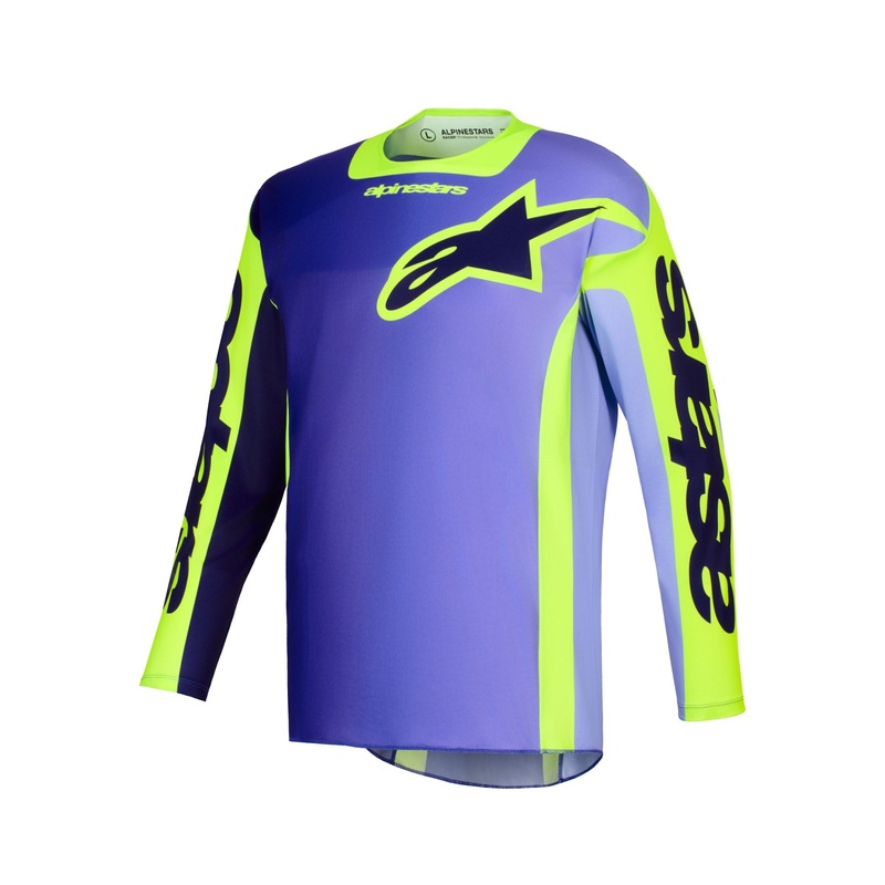ALPINESTARS 2026 RACER PORTL JERSEY – PURPLE YELLOW FLUO S