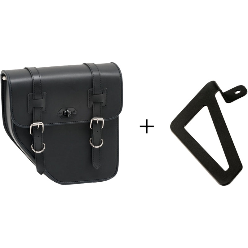 CustomAcces Ibiza Saddlebag w/o Base – Left – Black AP0007N