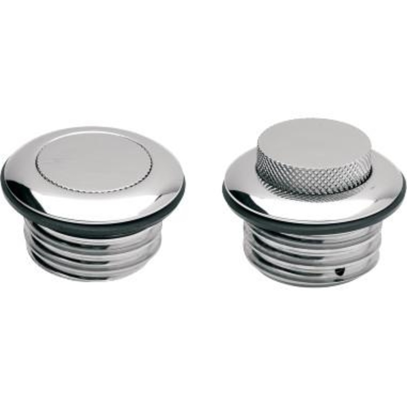 Drag Specialties Pop-Up Gas Cap – Non-Vented – Chrome 03-0328-B1