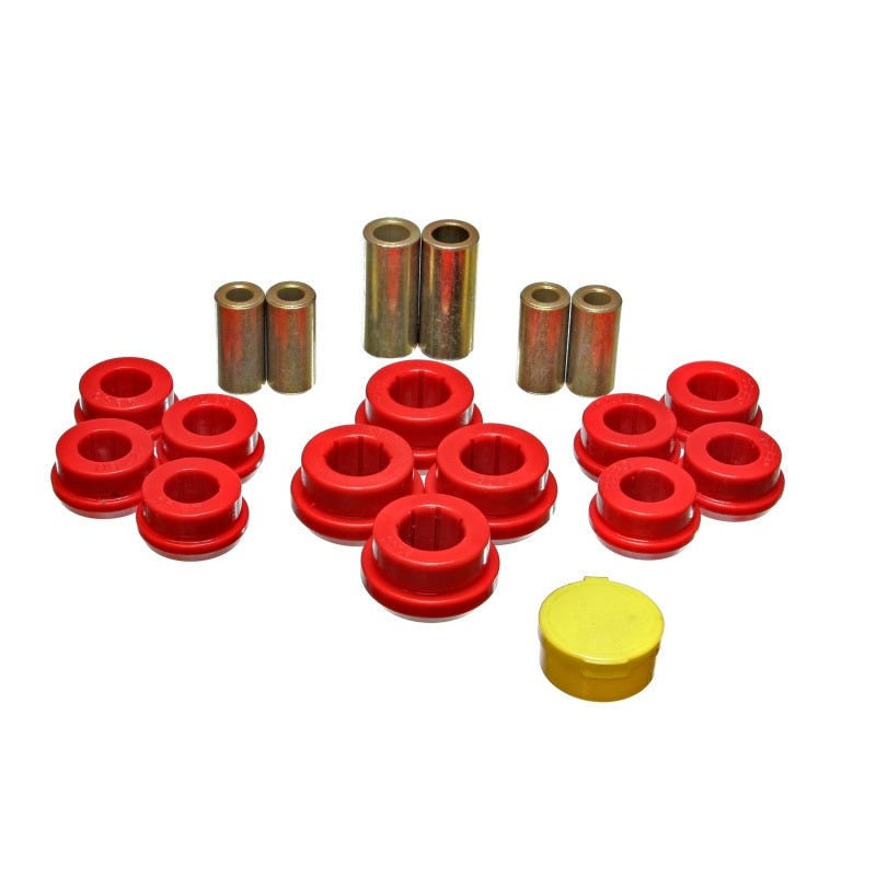 Energy Suspension 92-01 Honda Prelude Red Rear Control Arm Bushing Set