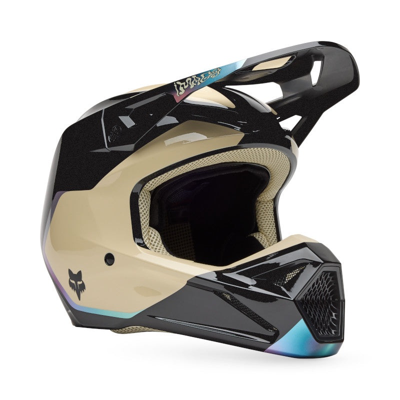 FOX 2025 V1 HELLO FUTURE HELMET – BLACK XS