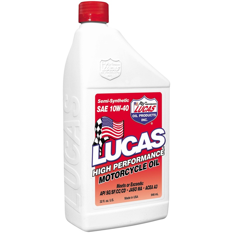 Lucas Oil High Performance Synthetic Oil – 10W50 – 1qt. 10716