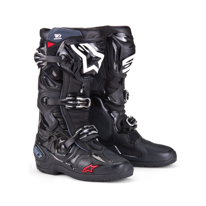 alpine star 482-0003707 Tech 10 Enduro Boots Black 7