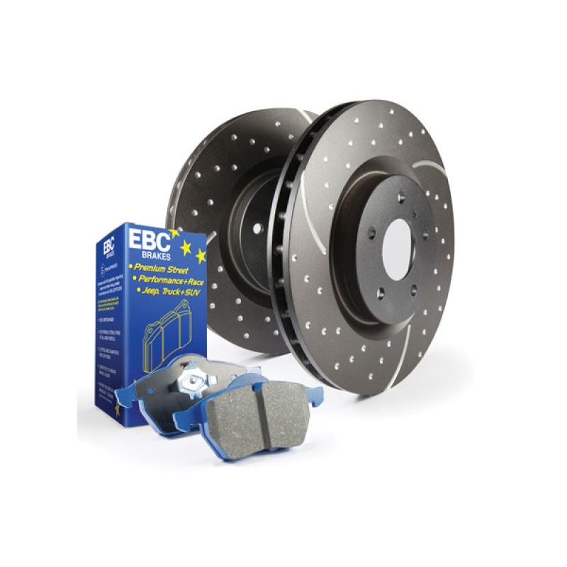 EBC S6 Brake Pad and Rotor Kit