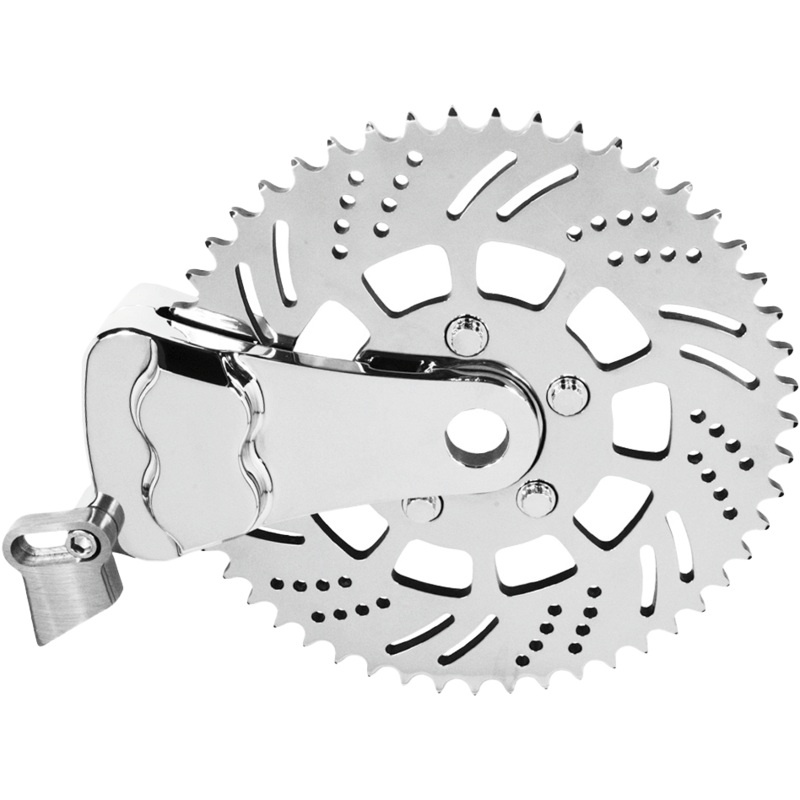 Hawg Halters Inc 750-04079 Sprocket Brake Kit 51t L/H Chrome