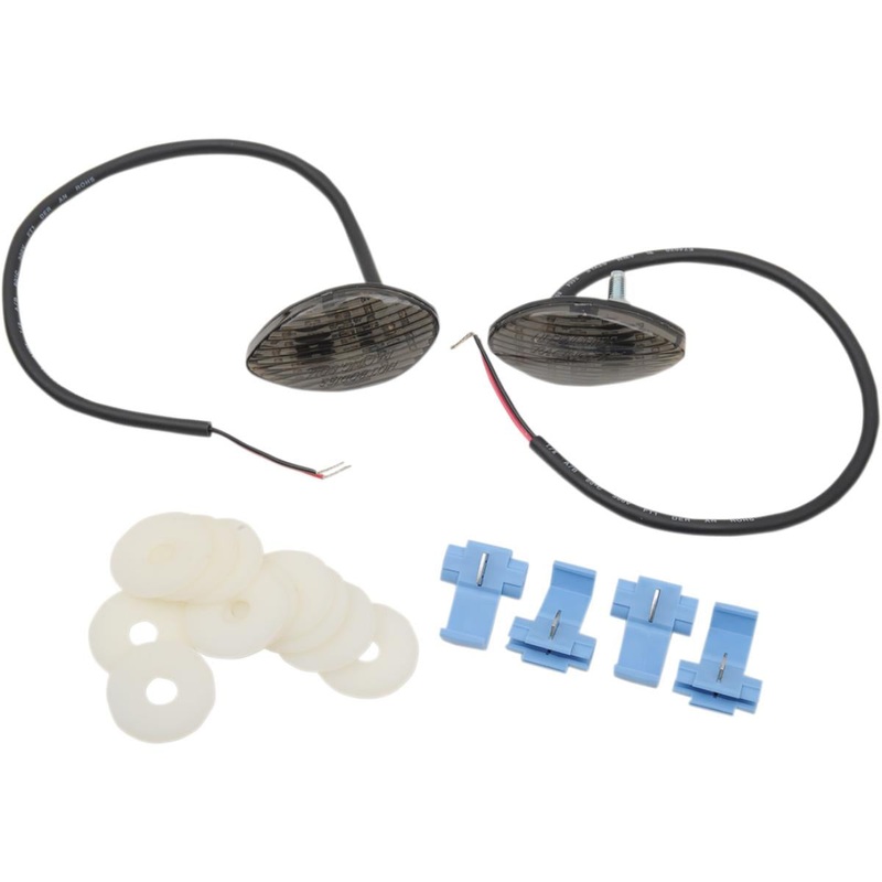 Hotbodies Racing Flush Mount Front Turn Signals – Smoke 41401-0101