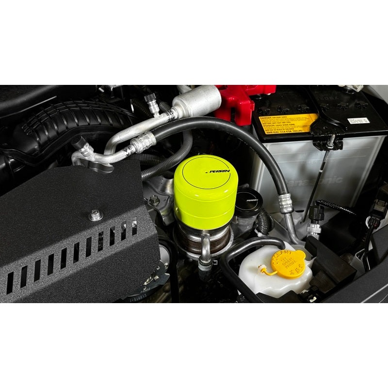 PERRIN 15-25 Subaru WRX & 13-25 BRZ/FR-S/86/GR86 Oil Filter Cover – Neon Yellow