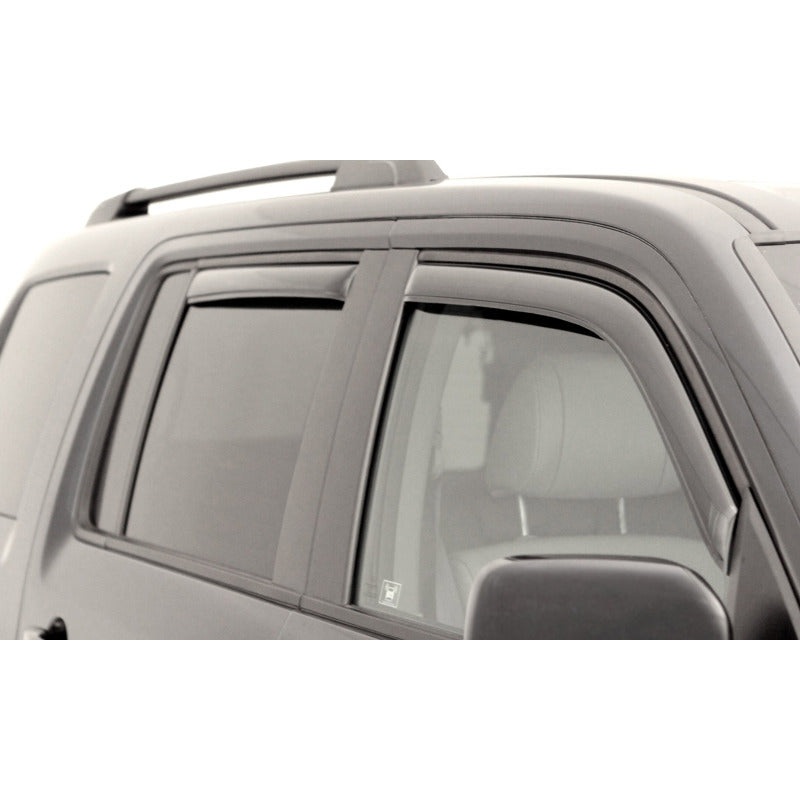 AVS 07-16 GMC Acadia Ventvisor In-Channel Front & Rear Window Deflectors 4pc – Smoke