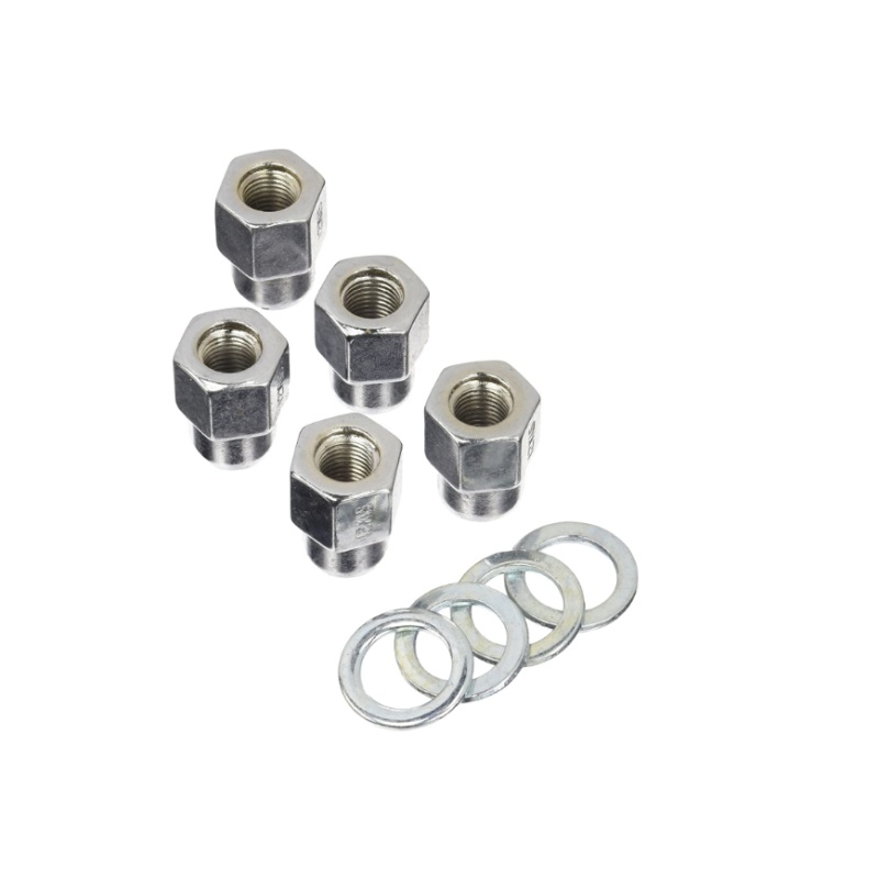 Weld Open End Lug Nuts w/Centered Washers 1/2in. RH – 5pk.
