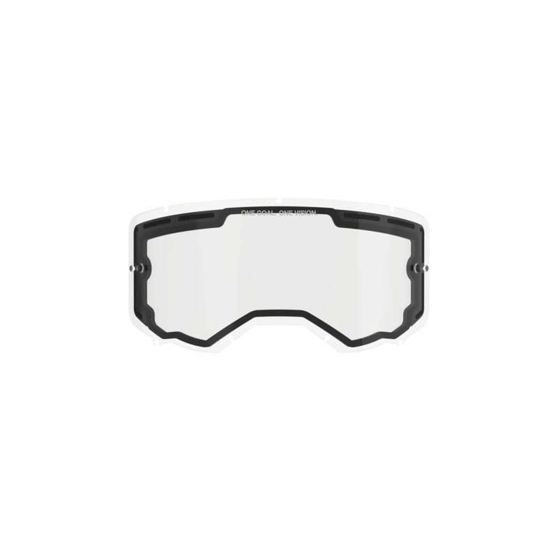ALPINESTARS VISION 8-5-3 DOUBLE PANE LENS – CLEAR/AFTERBURN Clear
