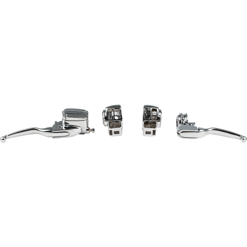 HardDrive 820-55015 Handlebar Control Kit Chr Cbl Clutch `08-16 Ultra