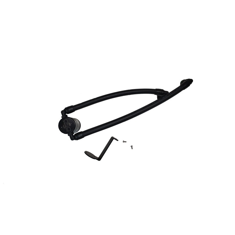 J&L 24-25 Ford Ranger 2.7L EcoBoost PCV Side Black Anodized