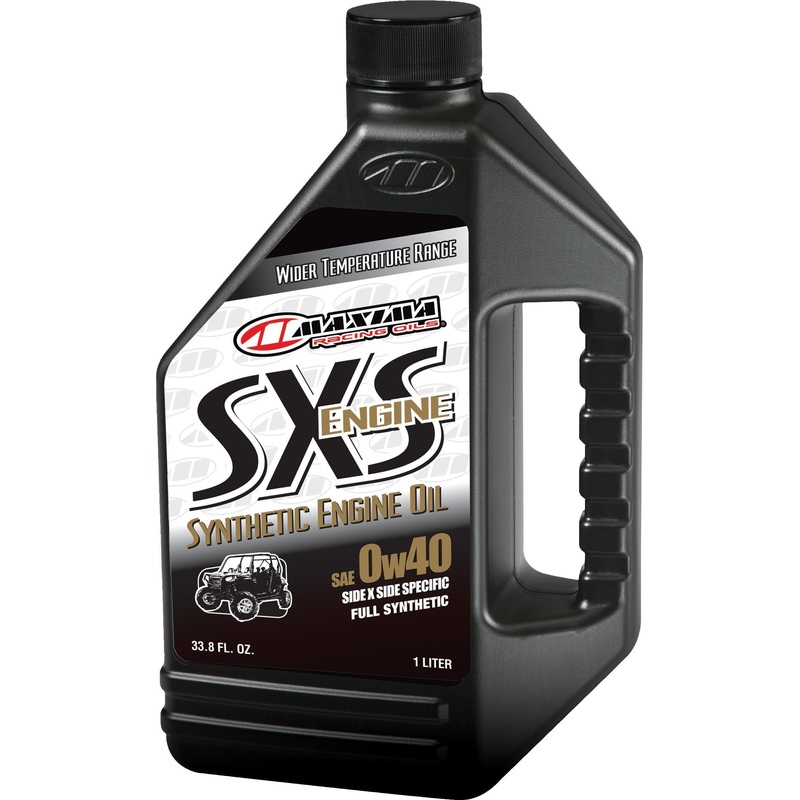 Maxima SXS Full Synthetic Engine Oil – 5W-50 – 5gal. 30-18505