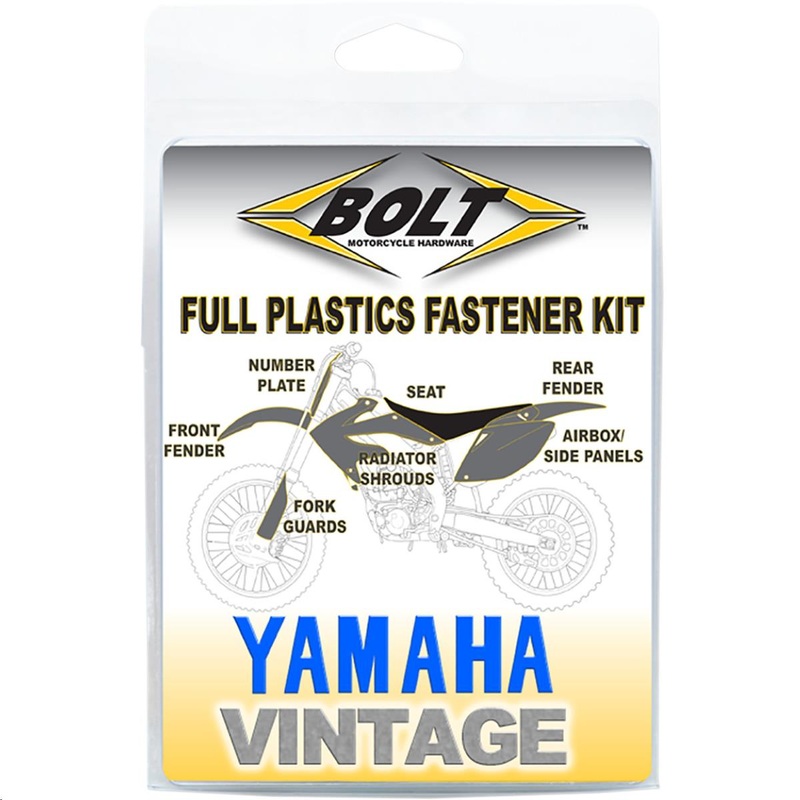 Bolt MC Hardware Plastic Fastener Kit YAM-9802201