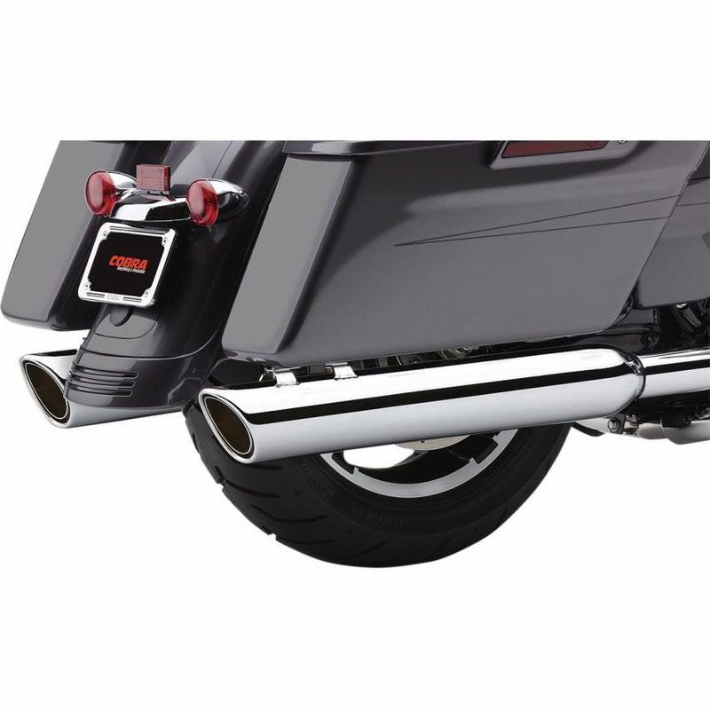 Cobra 4in. Twin Mufflers 6106