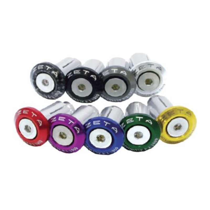 ZETA 29mm Bar End Plugs – Titanium ZE48-7003