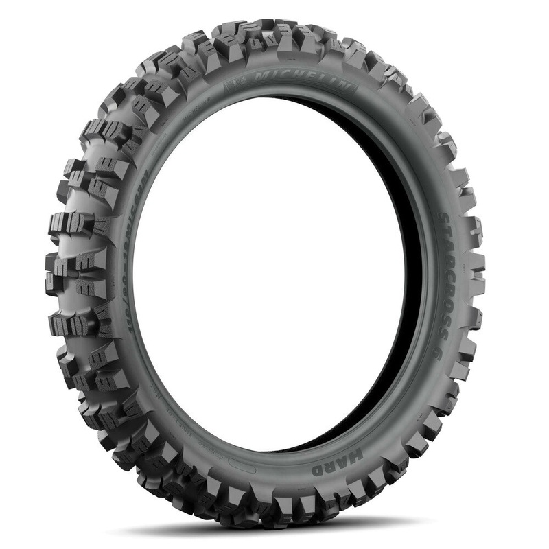 Michelin Starcross 6 Hard Rear Tire – 100/90-19 52416