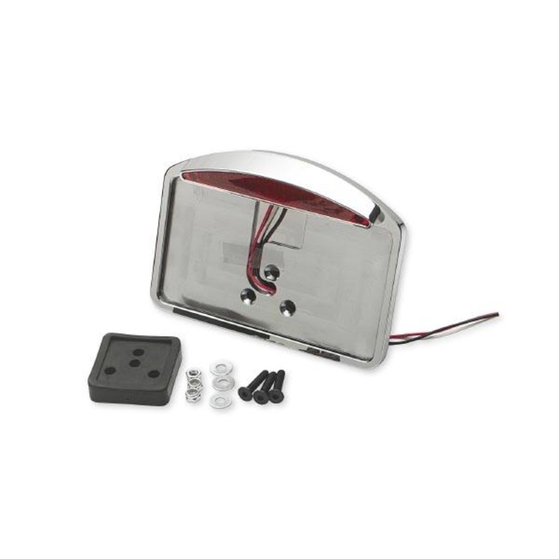 Drag Specialties LED Light with License Backing Plate 28-6040LEDBXLB1