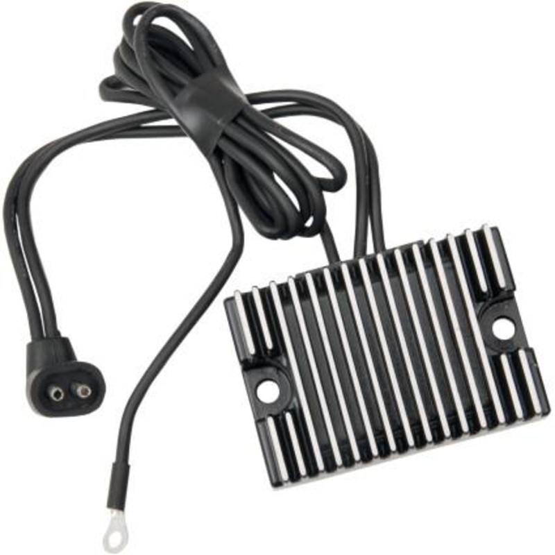 Drag Specialties Solid-State Regulator – Black 74519-88BK