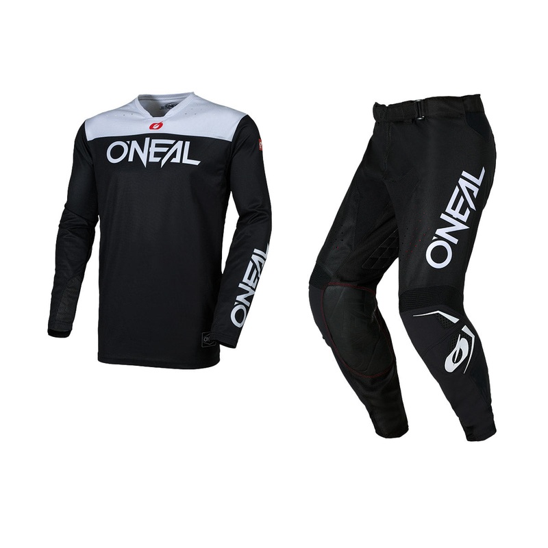 ONEAL 2026 HARDWEAR ELITE GEAR SET – BLACK/WHITE
