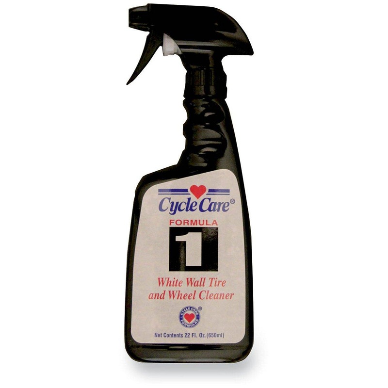 Cycle Care Formulas Formula 1 White Wall Tire and Wheel Cleaner – 22oz. 01022