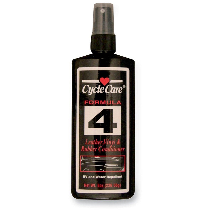 Cycle Care Formulas Formula 4 Leather, Vinyl and Rubber Conditioner – 8oz. 04008
