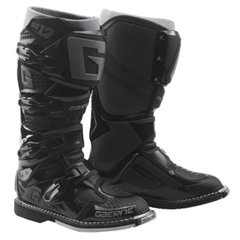 GAERNE SG-12 BOOTS – BLACK/GREY 7