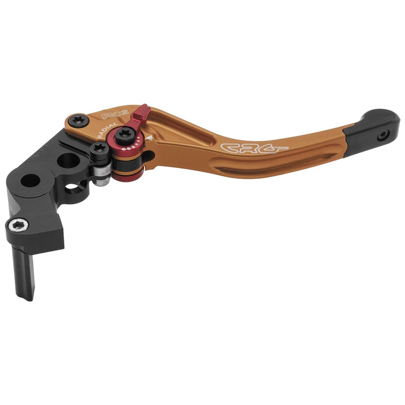CRG RC2 Shorty Length Clutch Lever – Gold 2AN-662-H-G