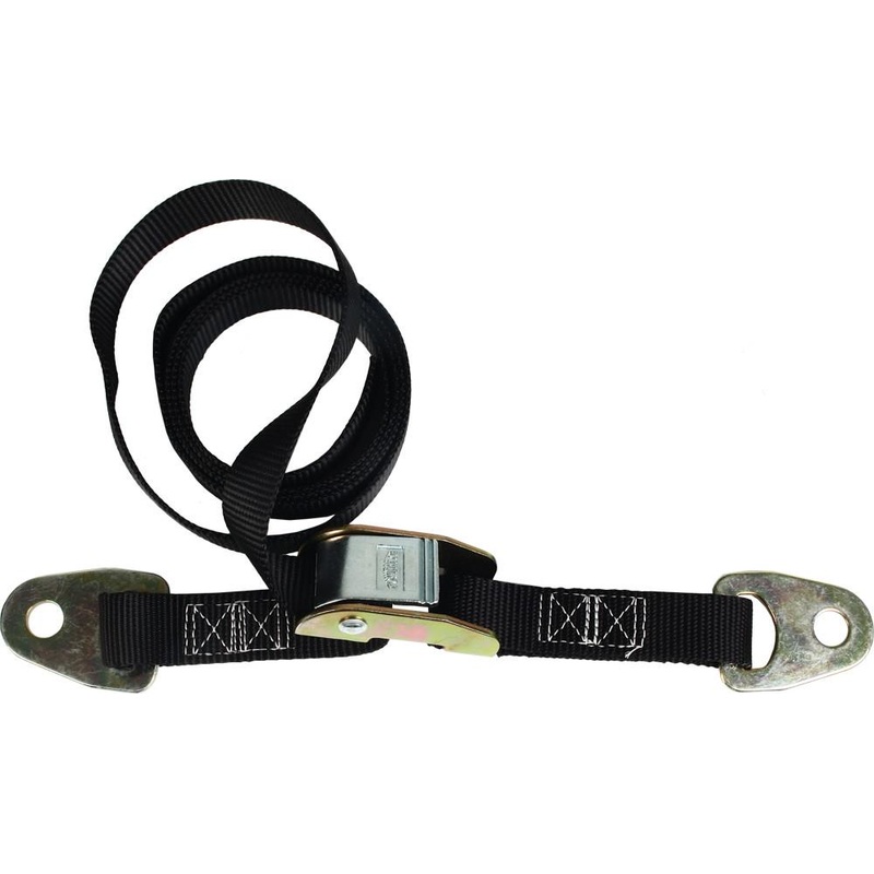 Powertye Sportbike Lowering/Limiter Straps – Black 26111