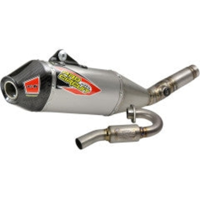 Pro Circuit Ti-6 4-Stroke Exhaust System with Carbon End Cap 0322125F
