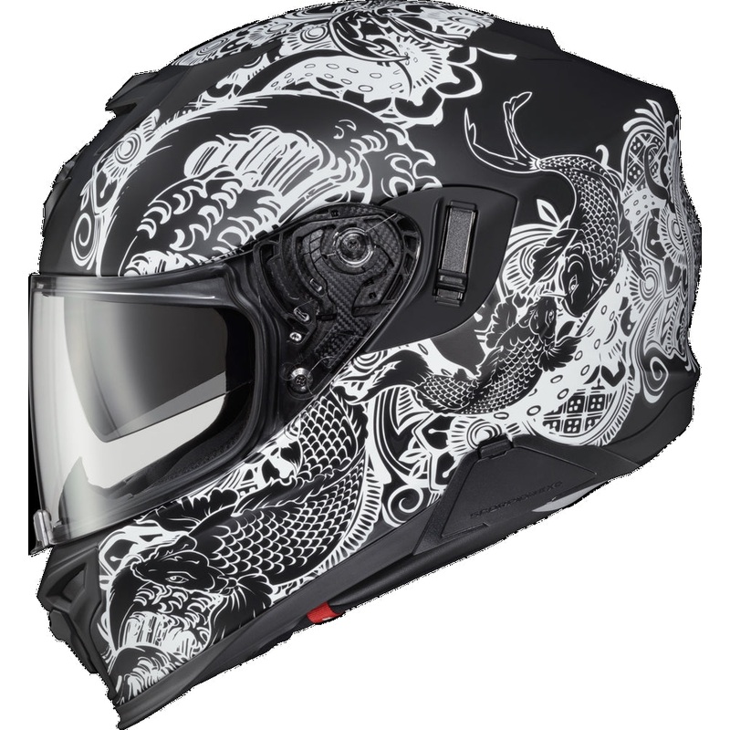 Scorpion EXO-T520 Nama-Sushi Helmet XS Black/White