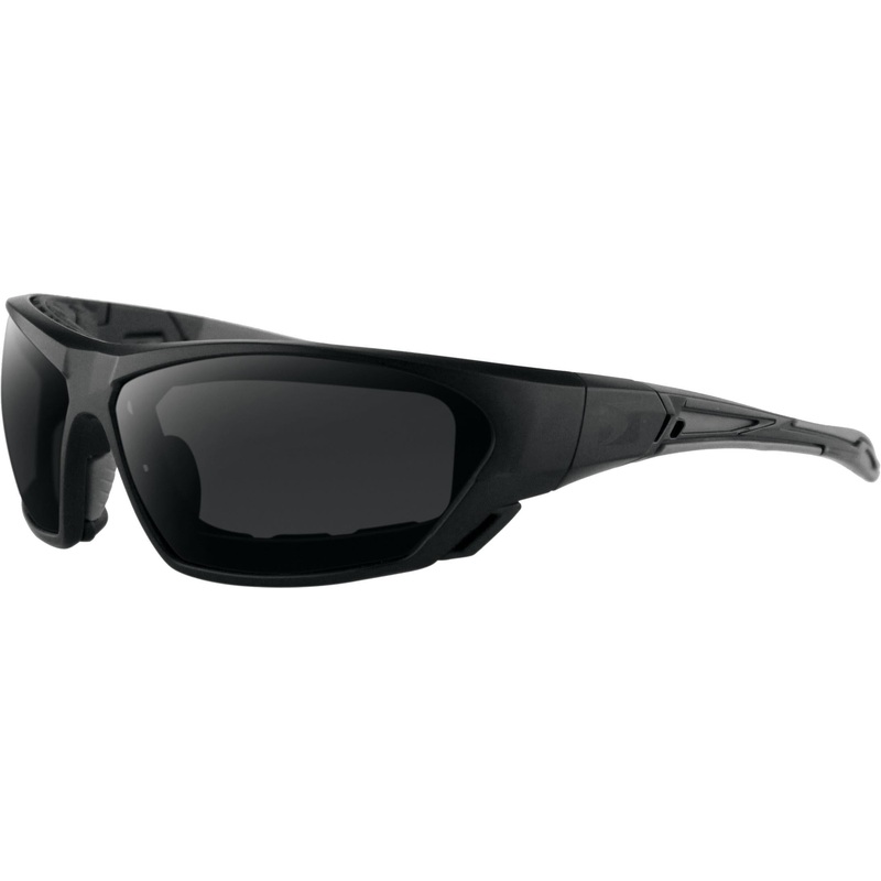Bobster Eyewear Crossover Convertible With Foam Sunglasses OSFM Matte Black