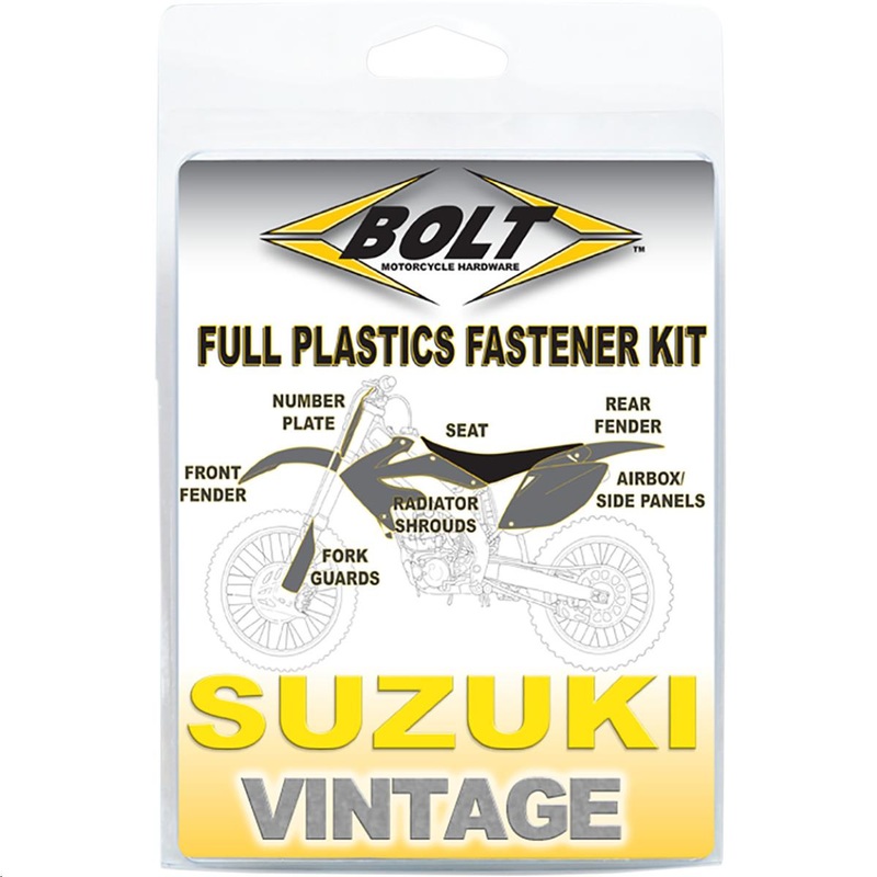 Bolt MC Hardware Plastic Fastener Kit SUZ-9395103