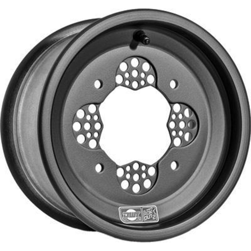Douglas Wheel Tire Ultimate Rok-Out 2 Wheel – 10×5 – 4+1 Offset – 4/156 – Black RO2-14-459
