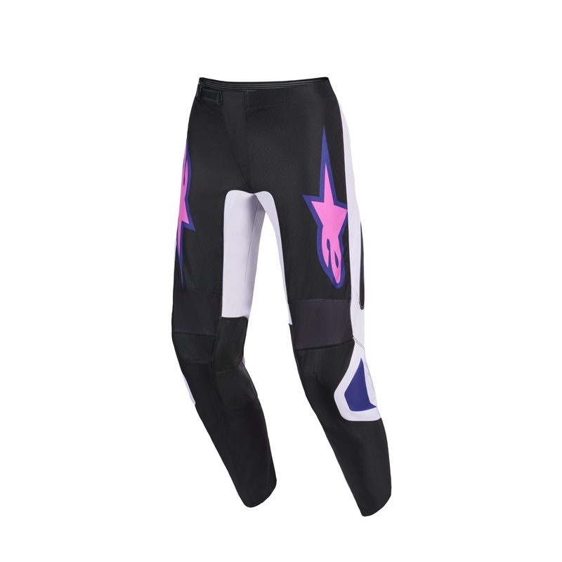 ALPINESTARS 2026 FLUID GRID PANTS – BLACK LIGHT GREY PURPLE 28