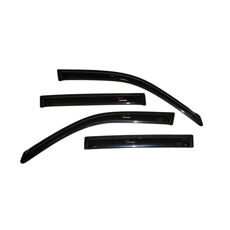 AVS 01-07 Toyota Highlander Ventvisor Outside Mount Window Deflectors 4pc – Smoke
