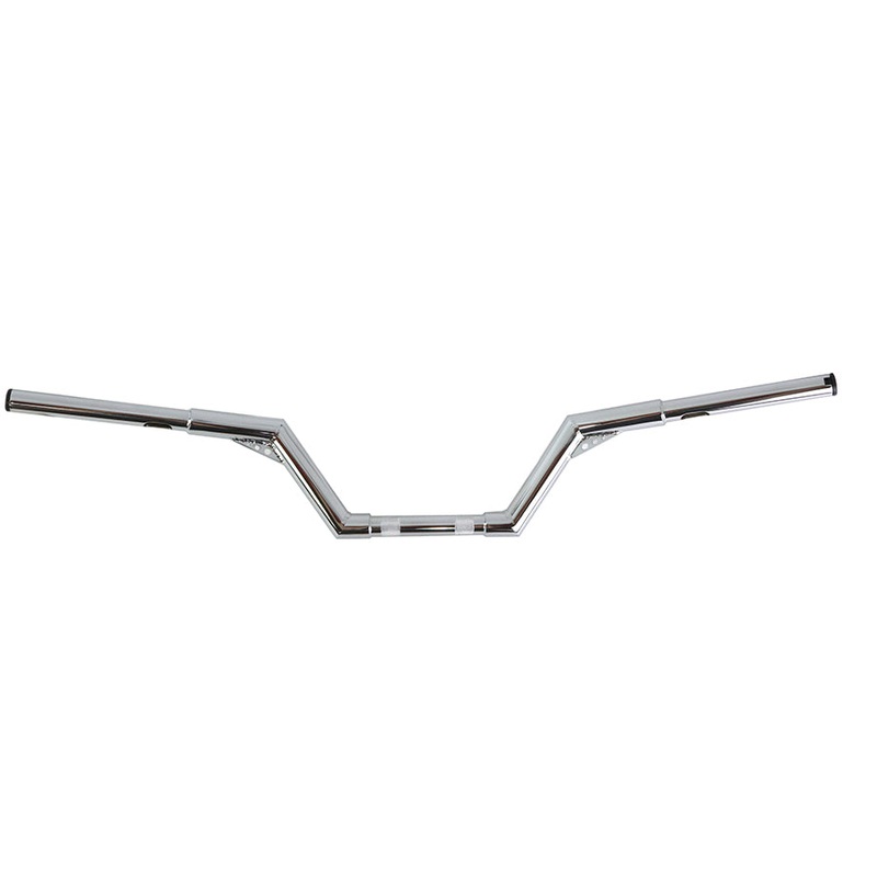 Chrome 1-1/4″ V-Bar Handlebar For Harley-Davidson