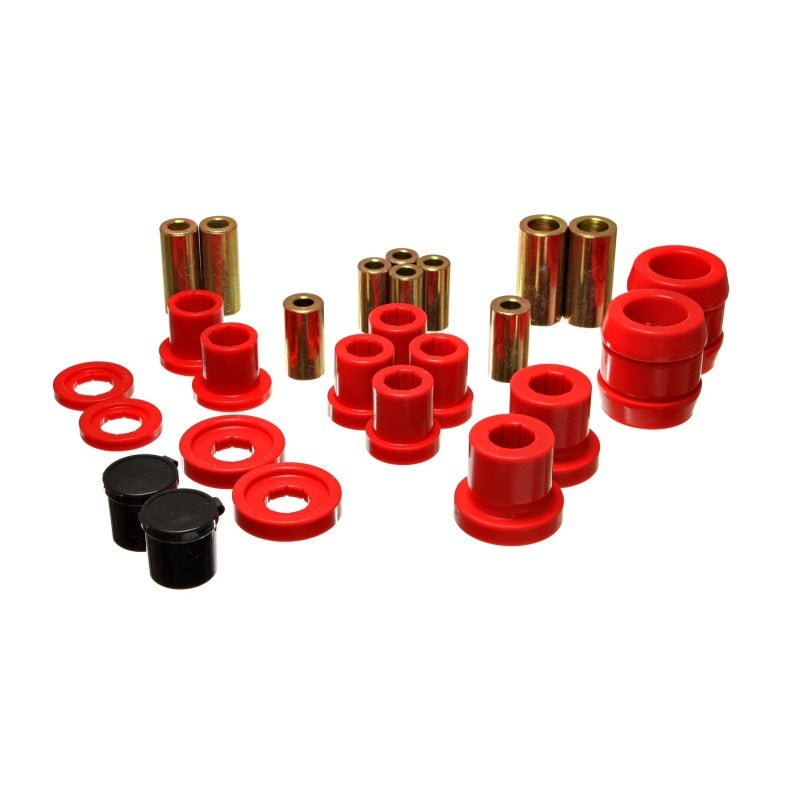 Energy Suspension 00-09 Honda S2000 Red Front End Control Arm Bushing Set