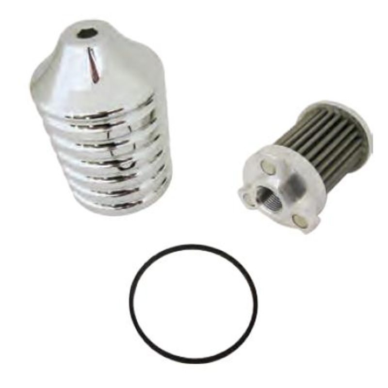 HardDrive Billet Reusable Oil Filter – Chrome EM-0018