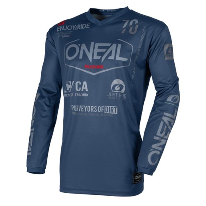 ONEAL 2026 ELEMENT BRAND JERSEY – NAVY BLUE/GREY S