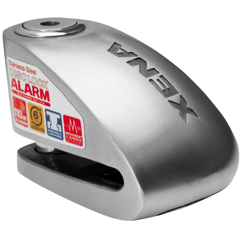 Xena XX6 Disc Lock Alarm – Stainless Steel XX6-SS