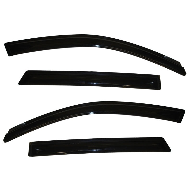 AVS 11-15 Kia Sorento Ventvisor Outside Mount Window Deflectors 4pc – Smoke