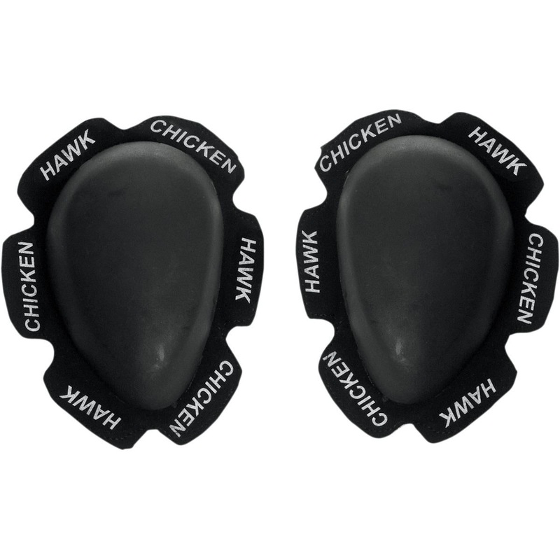 Chicken Hawk Racing Black Knee Sliders KS09-BLK-H
