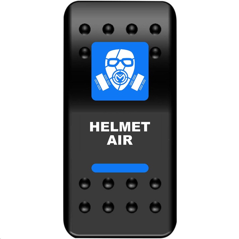 Moose Utility Helmet Air Rocker Switch – Blue 2106-0536