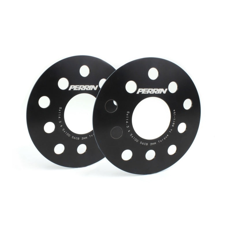 PERRIN Subaru/Toyota/Scion 3mm Wheel Spacers (Slip-On Style/No Studs) 5×114.3/5×100 56mm CB – Pair