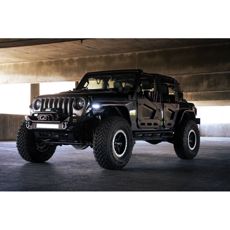 DV8 Offroad 18-23 Jeep Wrangler JL Slim Fender Flares