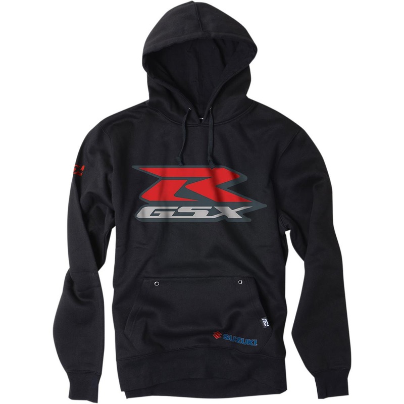 Factory Effex Suzuki GSXR Pullover Hoody Medium Black