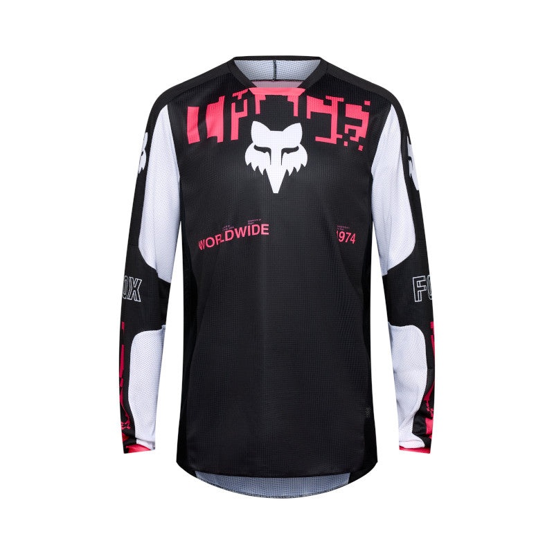 FOX 2025 180 DIGI IMAGE JERSEY – BLACK/PINK XS