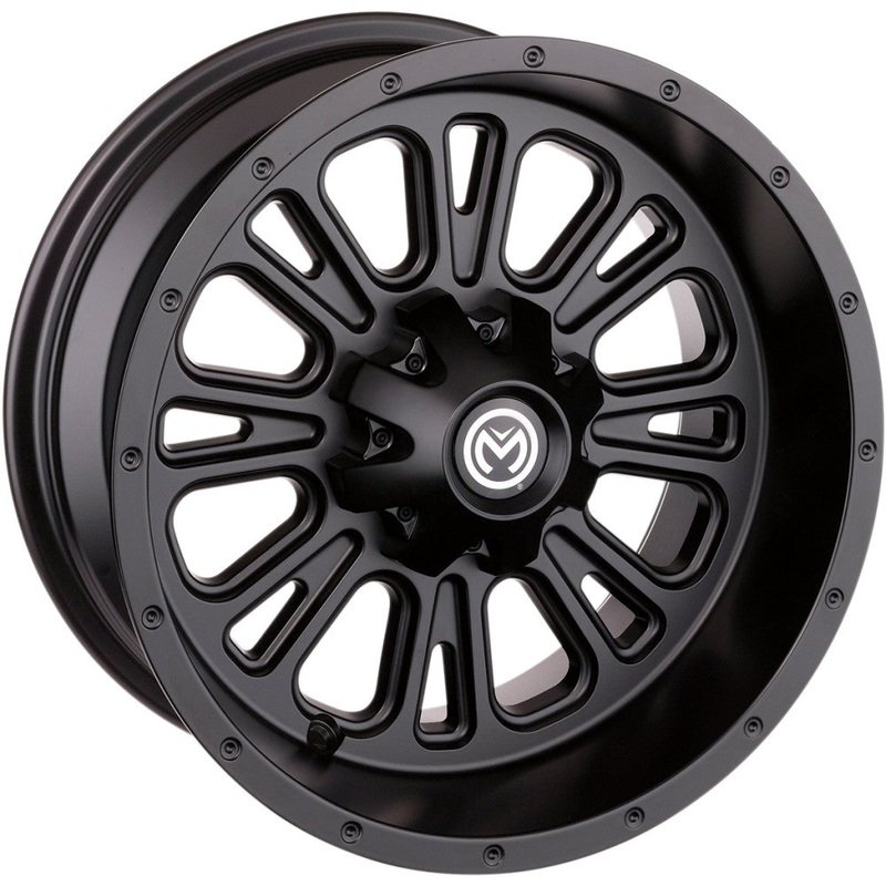Moose Utility 399X Wheel – 14×8 – 4+4 Offset – 4/156 – Black 0230-0924
